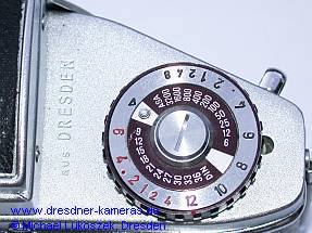 Exakta VX 1000 mit Deckkappengravur �aus Dresden� (1968-1970)