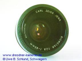 Carl Zeiss Jena Biometar im Exakta 66-Design
