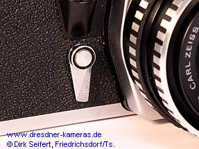 Praktica LTL (Chromversion mit seltenem fl�gelf�rmigen Vorlaufwerkhebel)