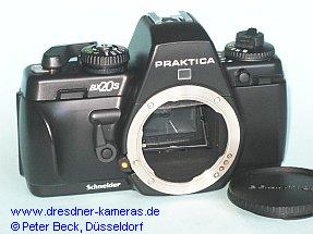Praktica BX 20 S mit �Schneider�-Schriftzug