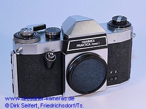 Hanimex Praktica nova I (Version mit abweichendem Schriftzug)