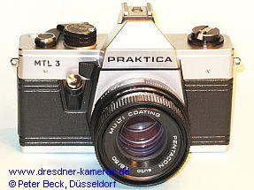 Praktica mit MTL-3-Gravur (Praktica super TL 1000)