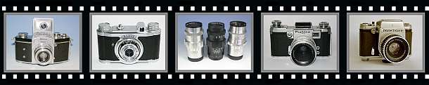 Kine Exakta, Altix III, Bonotar 4,5/105mm, Praktina FX, Praktisix IIA